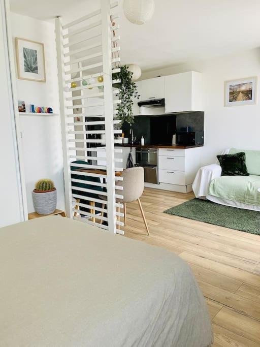 Studio Cosy Avec Terrasse Et Garage Saint-Laurent Du Var Limitrophe Nice Eksteriør billede