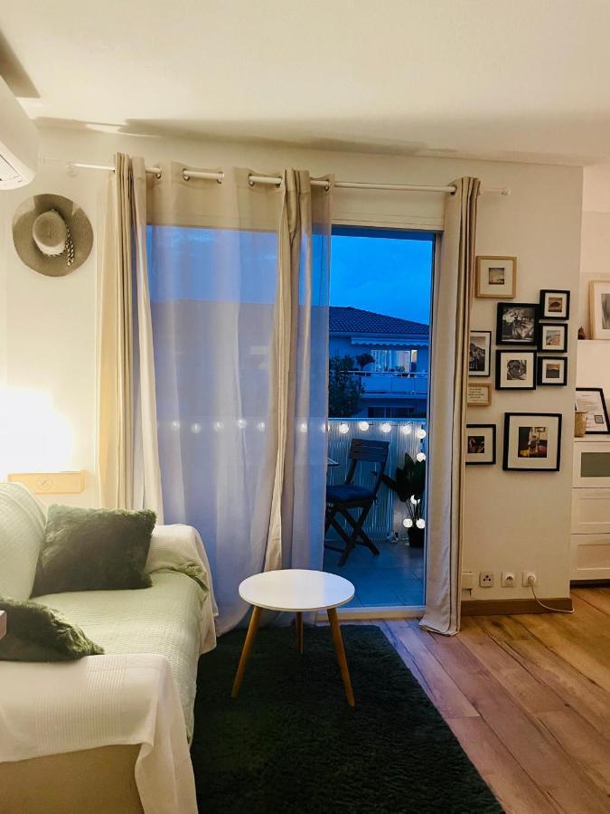Studio Cosy Avec Terrasse Et Garage Saint-Laurent Du Var Limitrophe Nice Eksteriør billede
